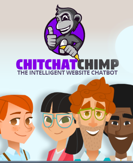 Intelligent website chatbot - Chit Chat Chimp